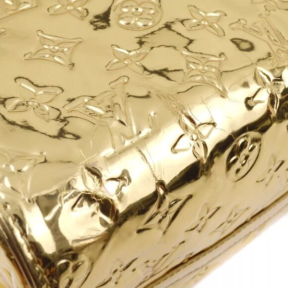 Louis Vuitton Gold Monogram Miroir Speedy 30 Handbag - Picture 7 of 7